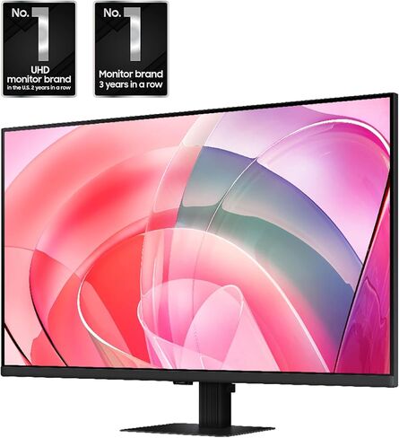 Samsung 32 "ViewFinity S7 (S70D) 4K UHD IPS HDR10 شاشة عالية الدقة ، منفذ HDMI و DP ، معتمد TUV ، 2025 ، LS32D700EBNXGO in Kuwait