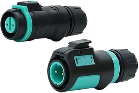 M12 waterproof aviation socket 2-3-4 core 5-6-7-8 pin power male and female quick connector(6 pin C6 docking station 3A200V) in Saudi Arabia