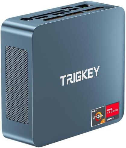 TRIGKEY AMD Ryzen 7840HS(8C/16T, up to 5.1GHz), Gaming Mini PC, 32GB DDR5 500GB M.2 NVMe PCIe4 SSD(up to 4TB*2), AMD Radeon 780M 12CUs 2700Mhz, DP1.4(4K 144Hz)/Triple Display, Preinstalled 11 Pro in Saudi Arabia