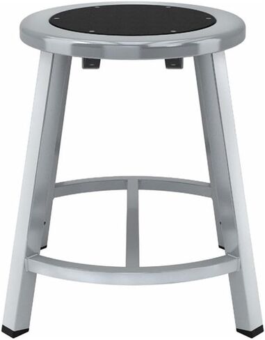 Pemberly Row 18 "البراز إطار رمادي مقعد من الصلب الأسود مع القدم المنحنية in Kuwait