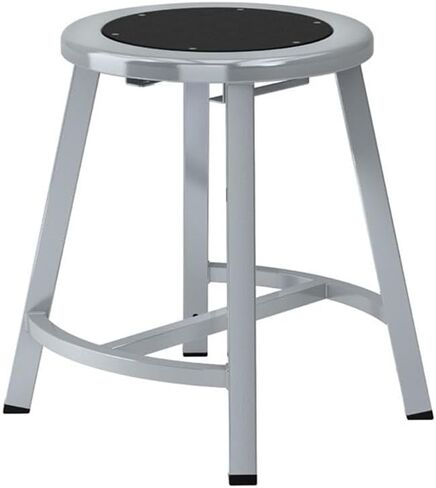 Pemberly Row 18 "البراز إطار رمادي مقعد من الصلب الأسود مع القدم المنحنية in Kuwait