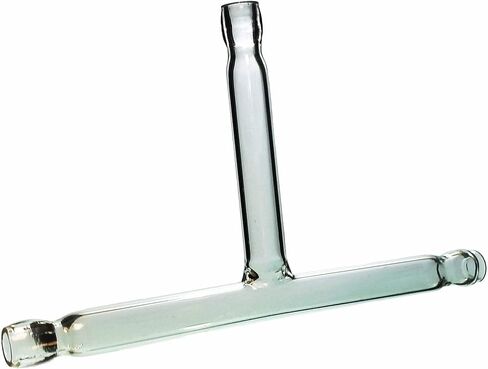 2003-1 توصيل أنبوب بموصل خرطوم زجاجي على شكل حرف T ، 1/4 "(6 مم) طول الذراع in Saudi Arabia