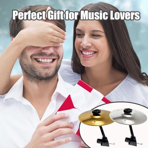 تنفيس هواء Cymbal Crash Crash ، الصنج الصغير لعشاق الموسيقى ، سهلة المقطع على الصنج لجميع أنواع المركبات (الفضة) in Kuwait