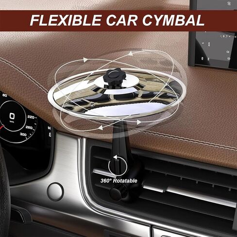 Cy Cymbal ، Car Crash Cymbal Air Vent Mini Mini Metal Drum Declession Than in Saudi Arabia