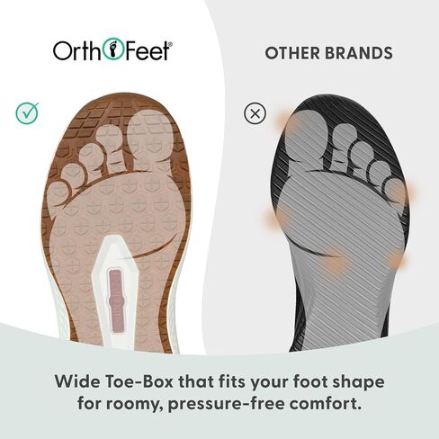 Orthofeet Women's Orthopedic Relay Running Shoe for Foot Pain Relief in Saudi Arabia