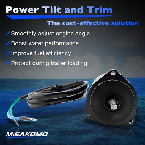 69W-43880-00/01/09 62Y-43880-01 62Y-43880-02 CS3-43880-00 Tilt Trim Motor Compatible With Yamaha 40HP 50HP 60HP 70HP, Sierra 18-6811,Arco 6259, Arrowhead TRM0071, J & N 430-22090 in Saudi Arabia