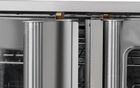 KoolMore 38 in. Full-Size Double Commercial Liquid Propane Convection Oven 108,000 BTU With Stacking And Casters in Stainless-Steel (KM-DCCO54-LPC) in Saudi Arabia
