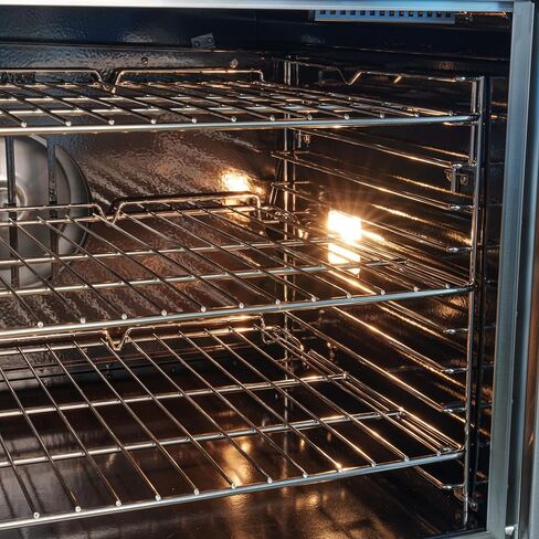 KoolMore 38 in. Full-Size Double Commercial Liquid Propane Convection Oven 108,000 BTU With Stacking And Casters in Stainless-Steel (KM-DCCO54-LPC) in Saudi Arabia