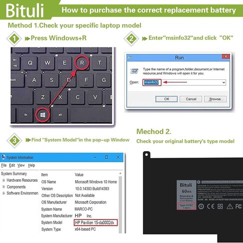 M5y1k بطارية الكمبيوتر المحمول لـ Dell Inspiron 14 15 17 بوصة سلسلة 3451 3452 3467 3551 3552 3565 3567 5458 5459 5551 5552 5555 5558 5559 5566 5755 5759 5759 in Saudi Arabia