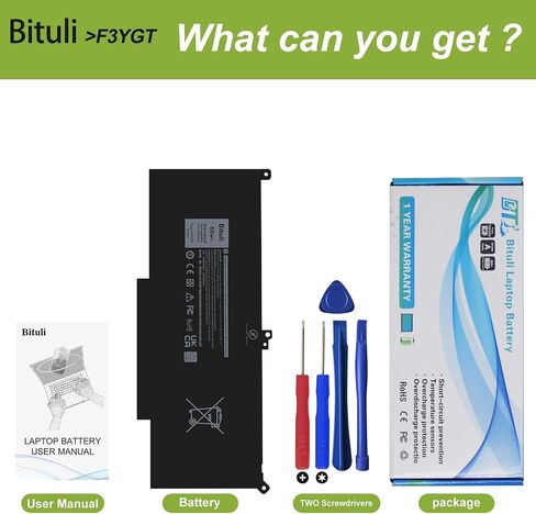 M5y1k بطارية الكمبيوتر المحمول لـ Dell Inspiron 14 15 17 بوصة سلسلة 3451 3452 3467 3551 3552 3565 3567 5458 5459 5551 5552 5555 5558 5559 5566 5755 5759 5759 in Saudi Arabia