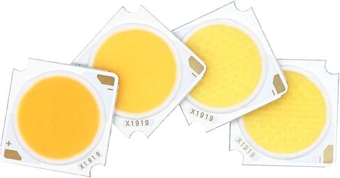 4pcs 10w 20W 30W 40W 50W BRIDGELUX LED LED COB DIODE DIODE CIN90 LAMP BEAD 19MM DIY لـ LED Bulb Spotlight Accessorie (Whare White 3000K ، 20W 500-600MA) in Saudi Arabia