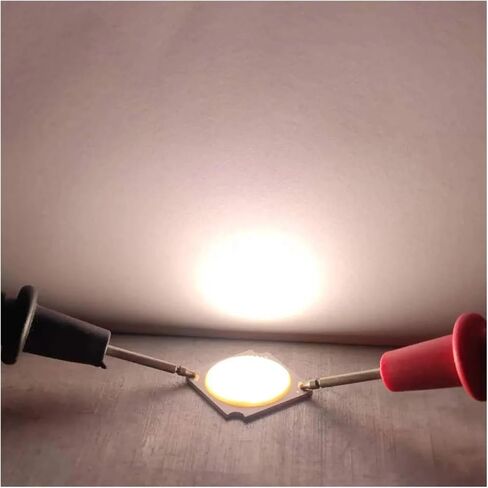 4pcs 10w 20W 30W 40W 50W BRIDGELUX LED LED COB DIODE DIODE CIN90 LAMP BEAD 19MM DIY لـ LED Bulb Spotlight Accessorie (Whare White 3000K ، 20W 500-600MA) in Saudi Arabia