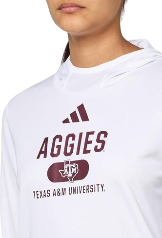adidas Women's D4t Texas A&m University Lightweight Hoodie in Saudi Arabia