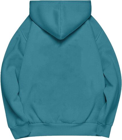 hlysgo Womens Hoodies Oversized Winter Fleece Tunic Sweatshirts Plain Casual Preppy Pullover Tops 2025 Trendy Fall Clothes in Kuwait