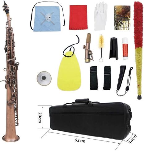 الساكسفونات البرونزية مستقيمة BB ساكسفون ساكس الخشبية in Kuwait