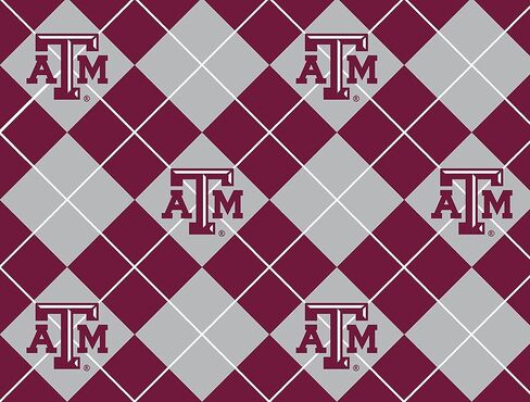 Texas A&M Aggies Fleece Fabric-Texas A & M Tam Fleece Fluce تم بيعه بواسطة الفناء in Kuwait