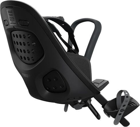Thule Yepp 2 Mini - مقعد دراجة للأطفال مثبتة على الأمام - مقعد رغوة ممتصة الصدمة - مساند للأقدام قابلة للتعديل وأحذية - نظام التثبيت السهل - نظام تسخير 5 نقاط قابل للتعديل in Saudi Arabia