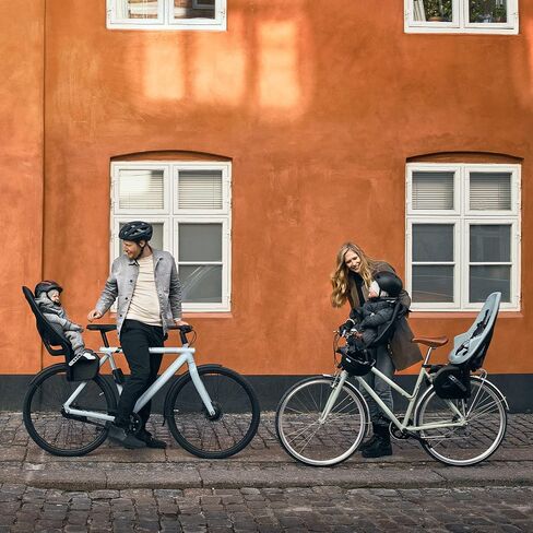 Thule Yepp 2 Mini - مقعد دراجة للأطفال مثبتة على الأمام - مقعد رغوة ممتصة الصدمة - مساند للأقدام قابلة للتعديل وأحذية - نظام التثبيت السهل - نظام تسخير 5 نقاط قابل للتعديل in Saudi Arabia