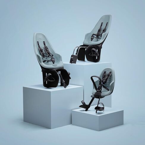 Thule Yepp 2 Mini - مقعد دراجة للأطفال مثبتة على الأمام - مقعد رغوة ممتصة الصدمة - مساند للأقدام قابلة للتعديل وأحذية - نظام التثبيت السهل - نظام تسخير 5 نقاط قابل للتعديل in Saudi Arabia
