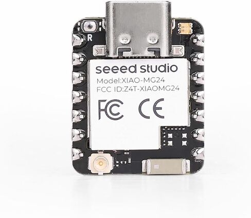 See Seeed Studio Xiao Mg24 Sense (مسبقًا)-Silicon Labs EFR32MG24 ، المادة الأصلية على الخيط/BLE 5.3 ، Arduino متوافق ، 1.95 渭 طاقة منخفضة للغاية ، على متن الطائرة IMU/ANTENNA ، 19 GPIOS in Saudi Arabia