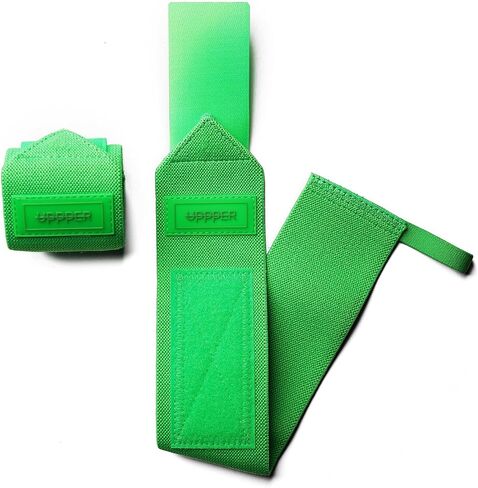 UPPPER Wrist Wraps for Weightlifting – 19" Lifting Wrist Support with Thumb Loop for Bench Press, Powerlifting, and Gym Workouts for Men & Women | Premium Fitness Gear in Saudi Arabia