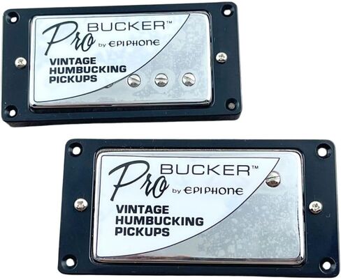1 Set KHLESBY ProBucker Classic Alnico II Vintage Humbucking Pickups 5 Core Wire Chrome For Electric Guitar in Saudi Arabia