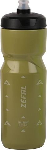Zefal Sense Soft 80 Bike Mater Bottle-800 مل (27 أوقية)-أبيض-قبعة وناعمة ، صمام قابل للإزالة سهلة التنظيف ، polyplene خالية من BPA ، البولي بروبيلين بدون رائحة ، خفيفة الوزن ومتوافقة مع القفص in Kuwait