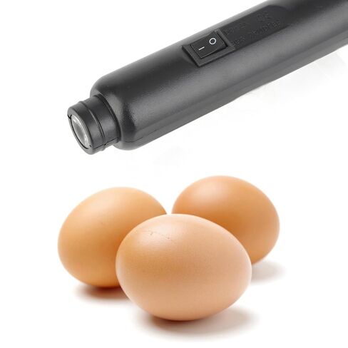 ABS LED Egg Candler for Chicken Eggs, USB Rechargeable Egg Candling Flashlight, Candeling Light for Eggs Duck Eggs, Learn to Experiment with Incubation Processes in Saudi Arabia