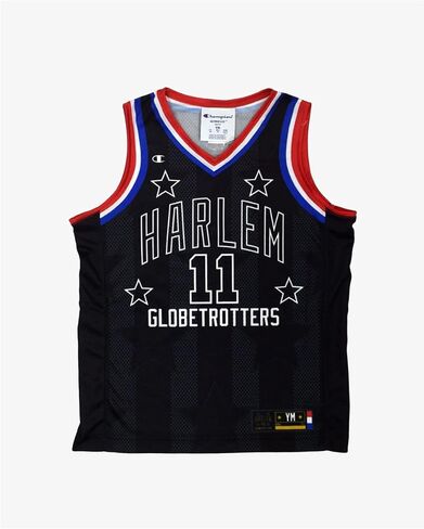 Harlem Globetrotters Cheese #11 Black Replica Jersey by Champion in Kuwait