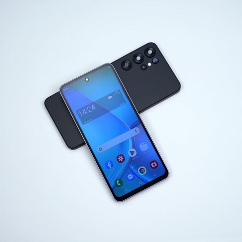 Unlocked Phone, 6.56-inch Screen, 3GB RAM and 128GB ROM, 16 MP Rear Camera, Support 4G LTE-FDD TDD, 8-core high-Speed chip, Android Phone (5, Purple) in Kuwait