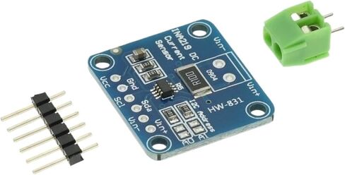 GY-CON219 ثنائية الاتجاه DC الحالي لمستشعر مستشعرات الطاقة المستشعر PLR DIY 3V-5V IIC IC I2C MEDULE MODULE (Blue) in Saudi Arabia