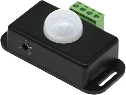 DC 12V 24V 6A Automatic Adjustable PIR Motion Sensor Switch IR Infrared Detector Light Switch Module for LED Strip Light Lamp in Saudi Arabia