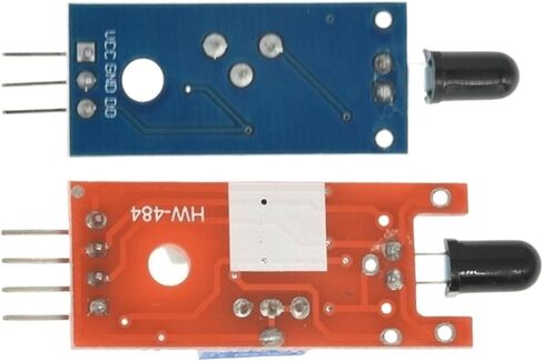 KY-026 Flame Sensor Module Detector IR Sensor للكشف عن درجة الحرارة المناسبة (4pin) in Saudi Arabia
