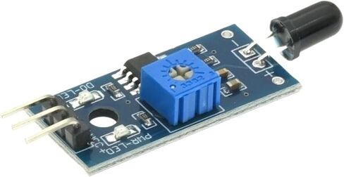 KY-026 Flame Sensor Module Detector IR Sensor للكشف عن درجة الحرارة المناسبة (4pin) in Saudi Arabia