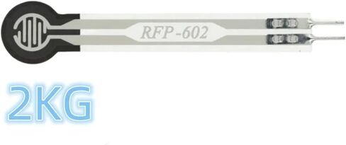 تحميل وحدة استشعار ضغط الغشاء المقاوم للخلية ، قوة مرنة حساسة التناظرية FSR402 4mm 5mm 7mm 110mm (0g-1kg) in Saudi Arabia