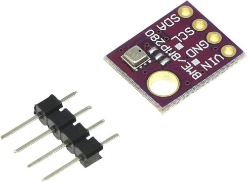 BME280 5V درجة حرارة المستشعر الرقمي الرطوبة استشعار الضغط البارومترية وحدة I2C SPI 1.8-5V GY-BME280 GY-BME280-5V BME280-5V in Saudi Arabia