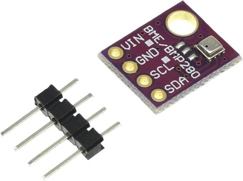 BME280 5V درجة حرارة المستشعر الرقمي الرطوبة استشعار الضغط البارومترية وحدة I2C SPI 1.8-5V GY-BME280 GY-BME280-5V BME280-5V in Saudi Arabia