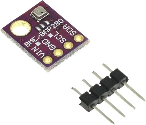 BME280 5V درجة حرارة المستشعر الرقمي الرطوبة استشعار الضغط البارومترية وحدة I2C SPI 1.8-5V GY-BME280 GY-BME280-5V BME280-5V in Saudi Arabia