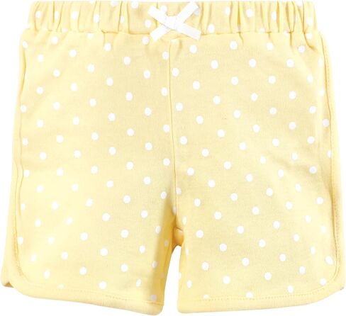 Hudson Baby Unisex Baby and Toddler Shorts Bottoms 4-Pack, Purple Coral, 3-6 Months in Kuwait