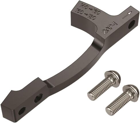 SRAM Post Bracket 20 P 1 محول فرامل القرص - مقابل دوارات 160 مم و 180 مم فقط ، ويشمل قوسين وصلبًا غير قابل للصدأ in Saudi Arabia