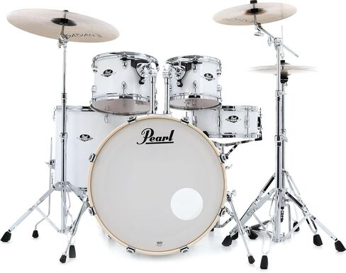 Pearl Export exx 5 قطع مجموعة أسطوانة مع الأجهزة- تكوين الانصهار- أبيض نقي in Saudi Arabia