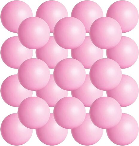 28 Pcs Balls Table Tennis Balls 40mm Color Plastic Balls Bulk Washable Small Game Balls for Party Decoration Handcrafted Art Carnival Pool Games in Kuwait