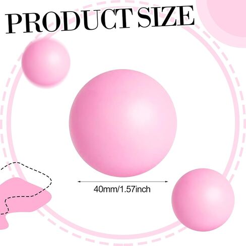 28 Pcs Balls Table Tennis Balls 40mm Color Plastic Balls Bulk Washable Small Game Balls for Party Decoration Handcrafted Art Carnival Pool Games in Kuwait