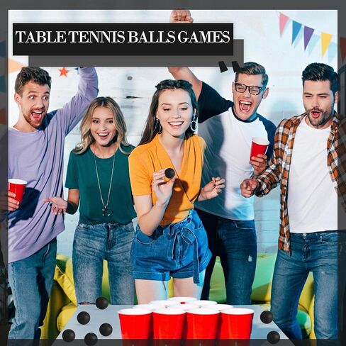 28 Pcs Balls Table Tennis Balls 40mm Color Plastic Balls Bulk Washable Small Game Balls for Party Decoration Handcrafted Art Carnival Pool Games in Kuwait