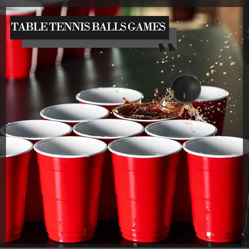 28 Pcs Balls Table Tennis Balls 40mm Color Plastic Balls Bulk Washable Small Game Balls for Party Decoration Handcrafted Art Carnival Pool Games in Kuwait