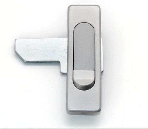 AB509 Zinc Alloy Steel Cabinet Plane Lock 88.5x26.5mm Mailbox Flat Cabinet Lock Industrial Distribution Box Plane Lock 1Pcs(Without Key) in Saudi Arabia