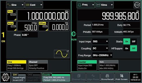 Rigol DG852 Pro Waveform Generator 50MHz ، 2 قنوات ، 16 بت ، 625 مللي ثانية/ثانية in Saudi Arabia