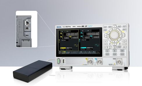 Rigol DG852 Pro Waveform Generator 50MHz ، 2 قنوات ، 16 بت ، 625 مللي ثانية/ثانية in Saudi Arabia