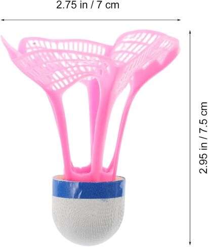 BESPORTBLE 3pcs Windproof Nylon Badminton Shuttlecocks for Indoor and Outdoor Training, Durable and Precise Control in Saudi Arabia