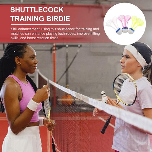 BESPORTBLE 3pcs Windproof Nylon Badminton Shuttlecocks for Indoor and Outdoor Training, Durable and Precise Control in Saudi Arabia